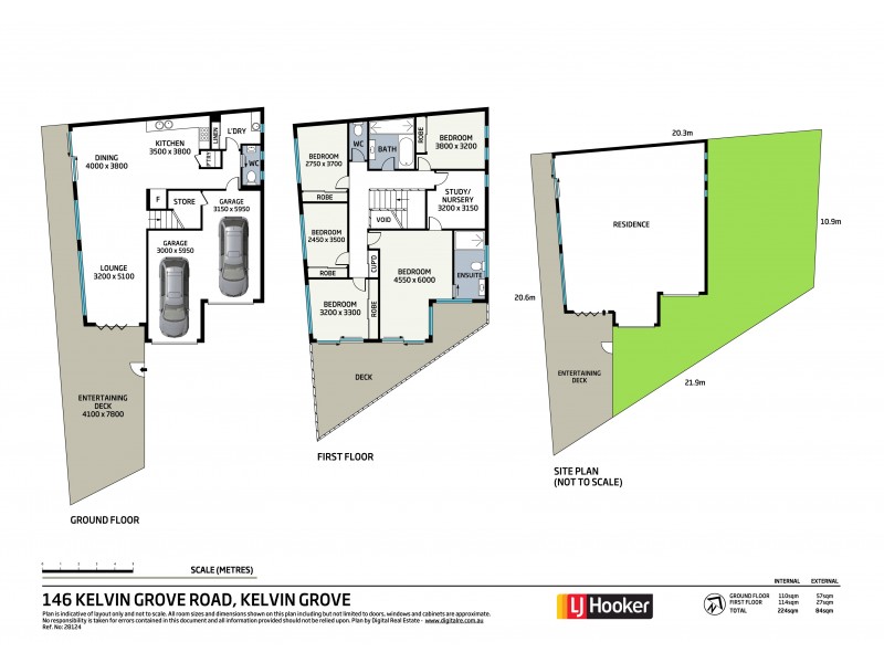 ACCESS VIA RUSDEN STREET CUL DE SAC, Kelvin Grove QLD 4059 Floorplan