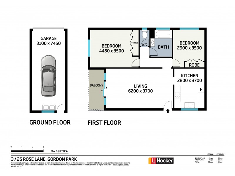 3/25 Rose Lane, Gordon Park QLD 4031 Floorplan