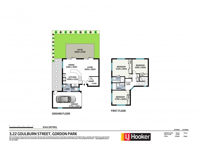 3/22 Goulburn Street, Gordon Park QLD 4031 Floorplan