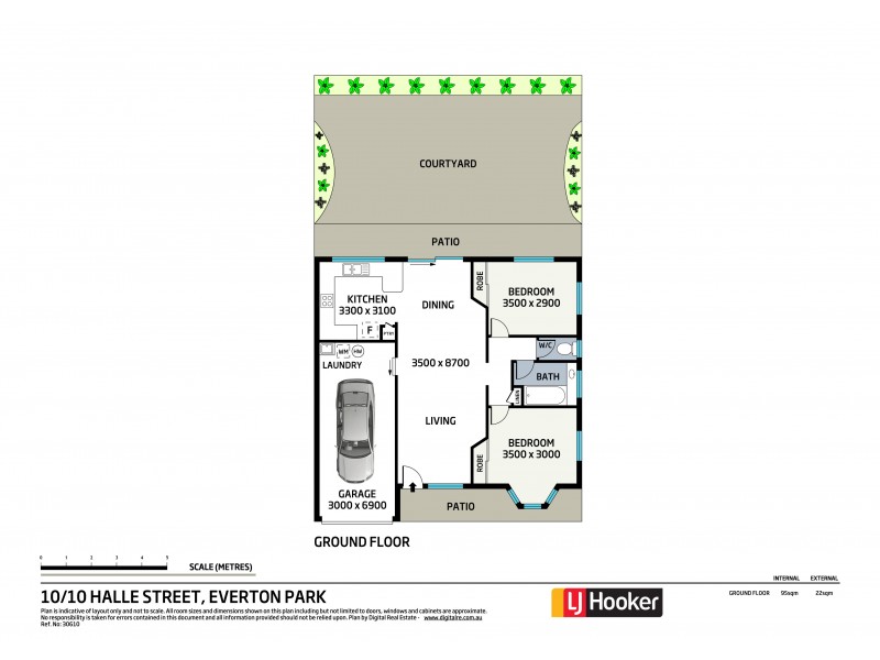 10/10 Halle Street, Everton Park QLD 4053 Floorplan