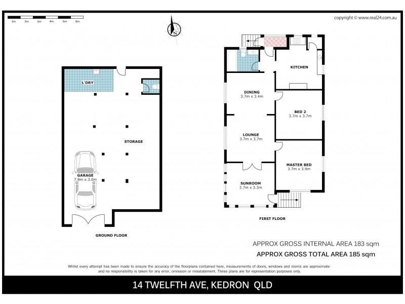 14 Twelfth Ave, Kedron QLD 4031 Floorplan