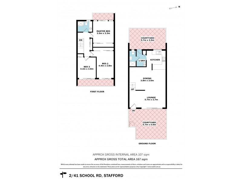 2/41 School Road, Stafford QLD 4053 Floorplan