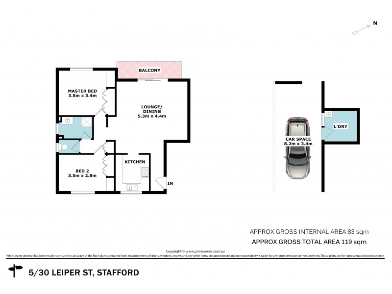 5/30 Leiper Street, Stafford QLD 4053 Floorplan