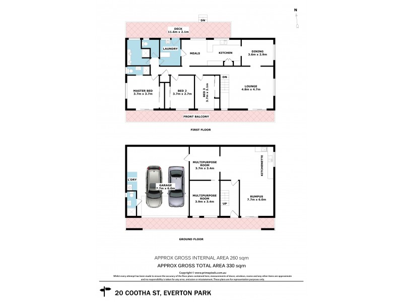 20 Cootha Street, Everton Park QLD 4053 Floorplan