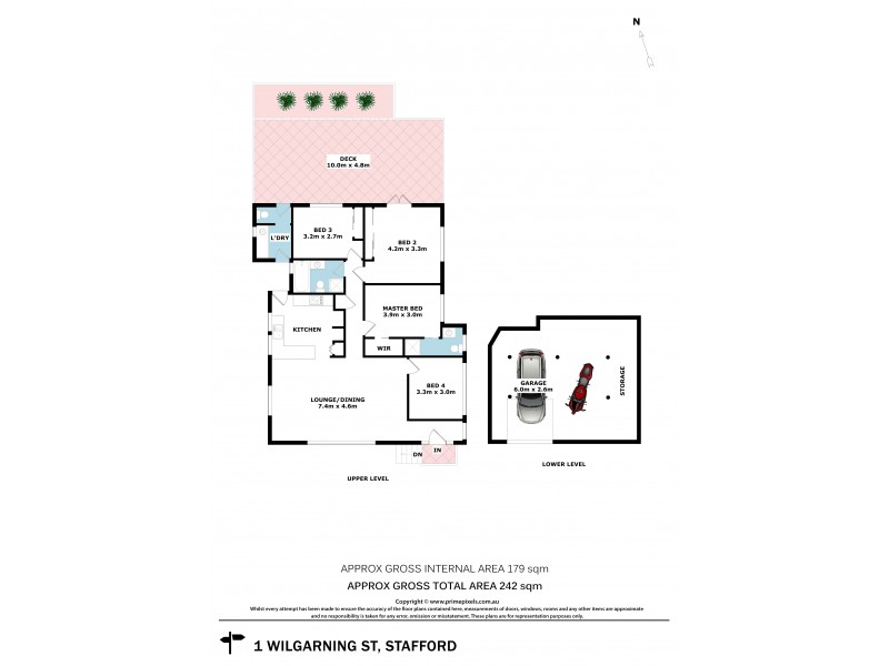 1 Wilgarning Street, Stafford Heights QLD 4053 Floorplan