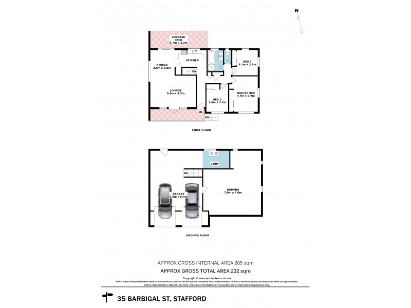 35 Barbigal Street, Stafford QLD 4053 Floorplan