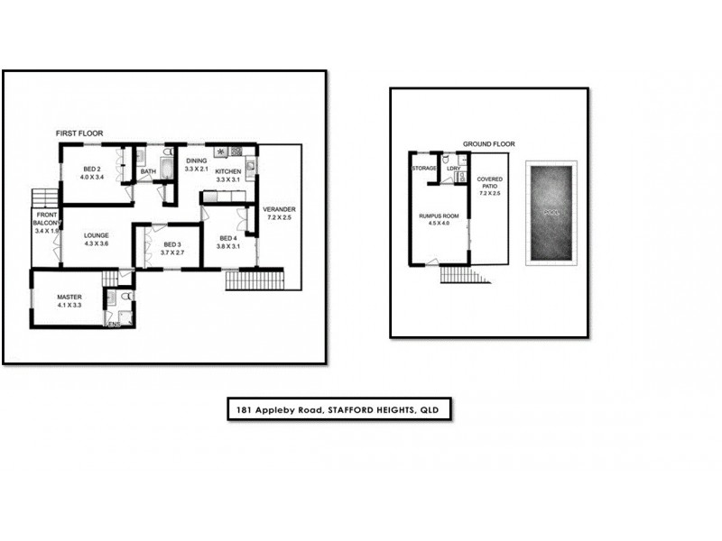 181 Appleby Road, Stafford Heights QLD 4053 Floorplan