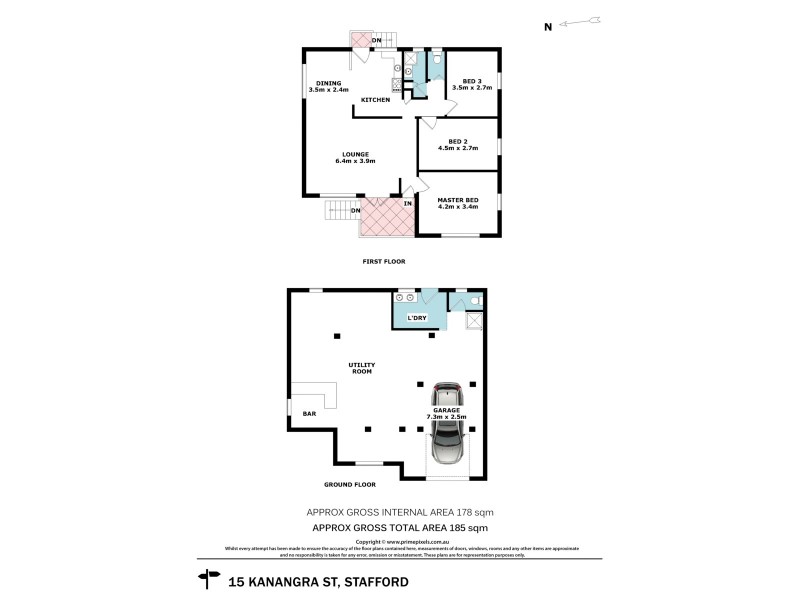 15 Kanangra Street, Stafford QLD 4053 Floorplan