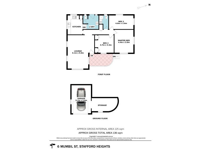 6 Mumbil Street, Stafford Heights QLD 4053 Floorplan