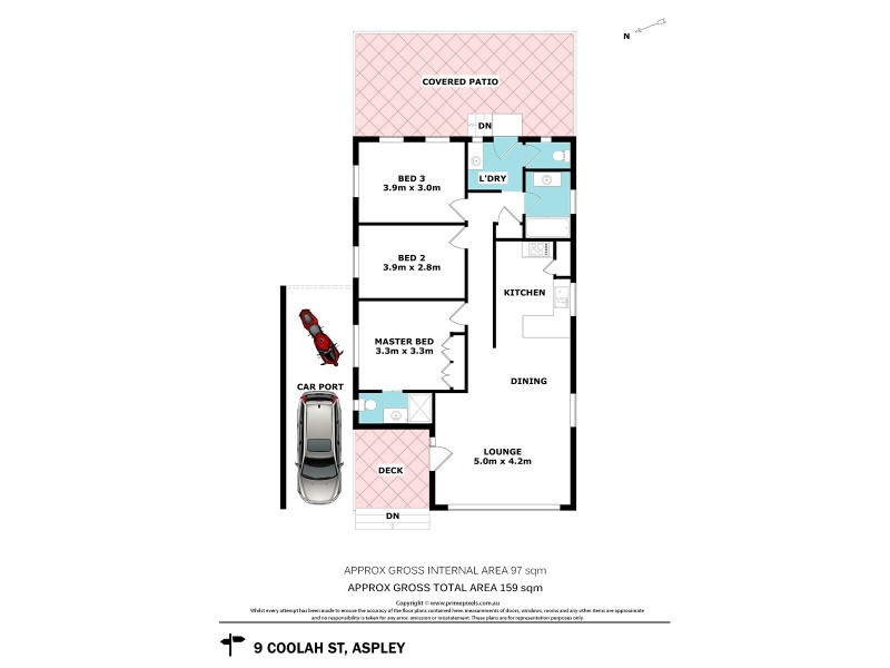 9 Coolah Street, Aspley QLD 4034 Floorplan