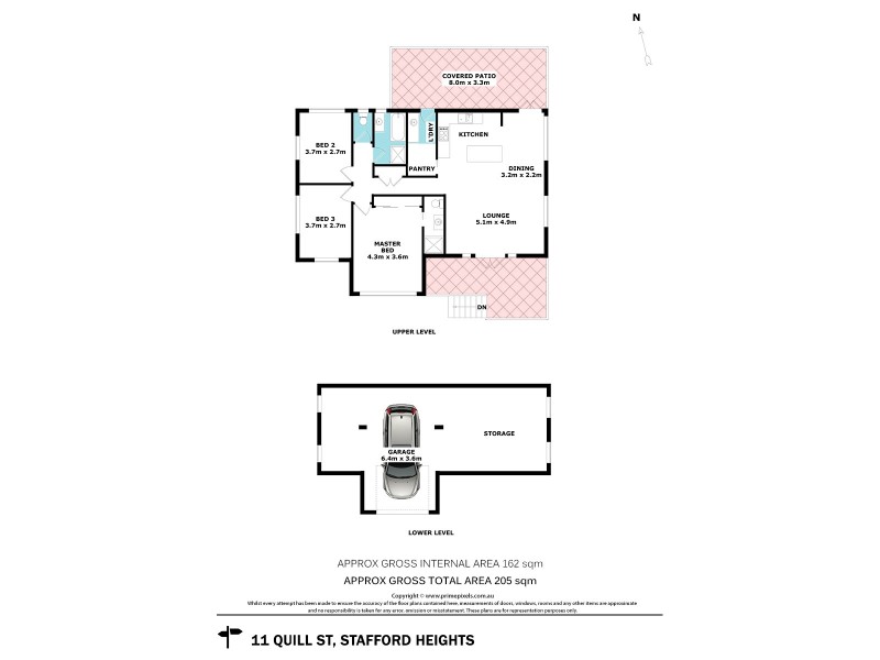 11 Quill Street, Stafford Heights QLD 4053 Floorplan