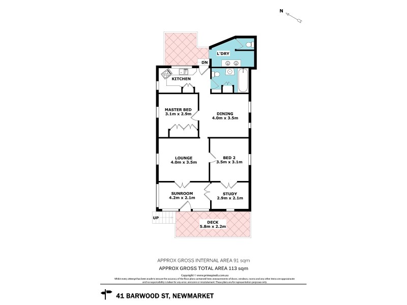 41 Barwood Street, Newmarket QLD 4051 Floorplan