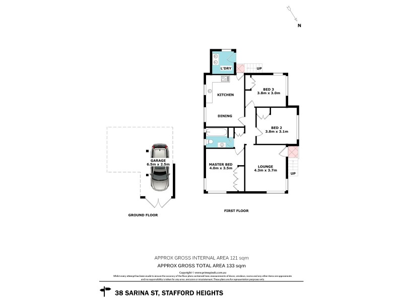38 Sarina Street, Stafford Heights QLD 4053 Floorplan