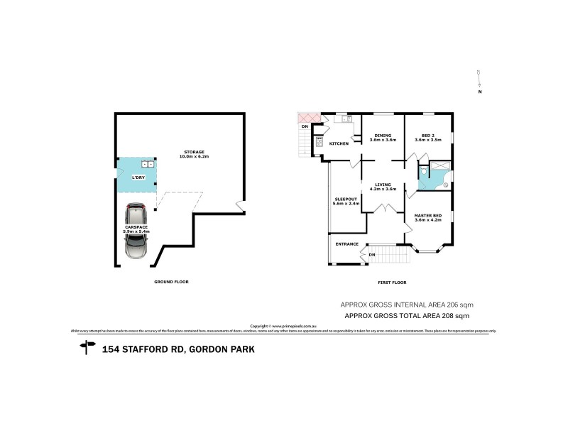 154 Stafford Road, Gordon Park QLD 4031 Floorplan