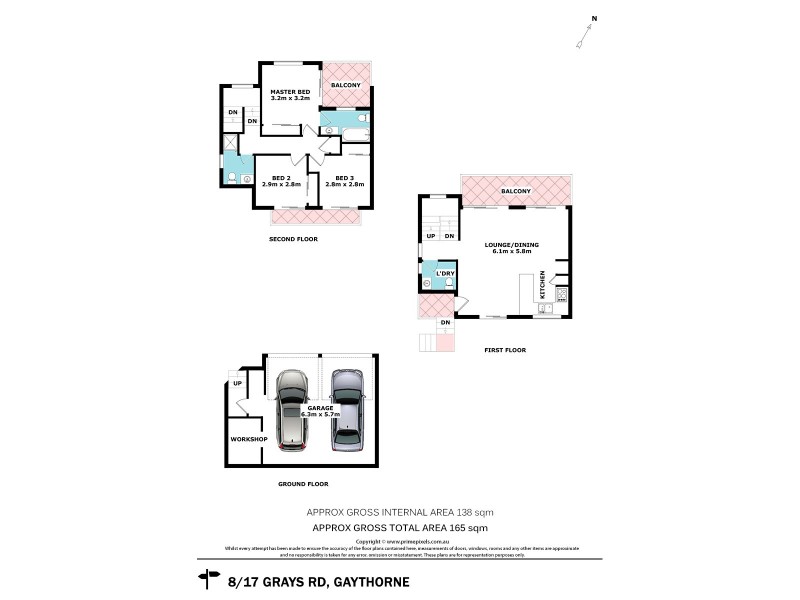 8/17 Grays Road, Gaythorne QLD 4051 Floorplan