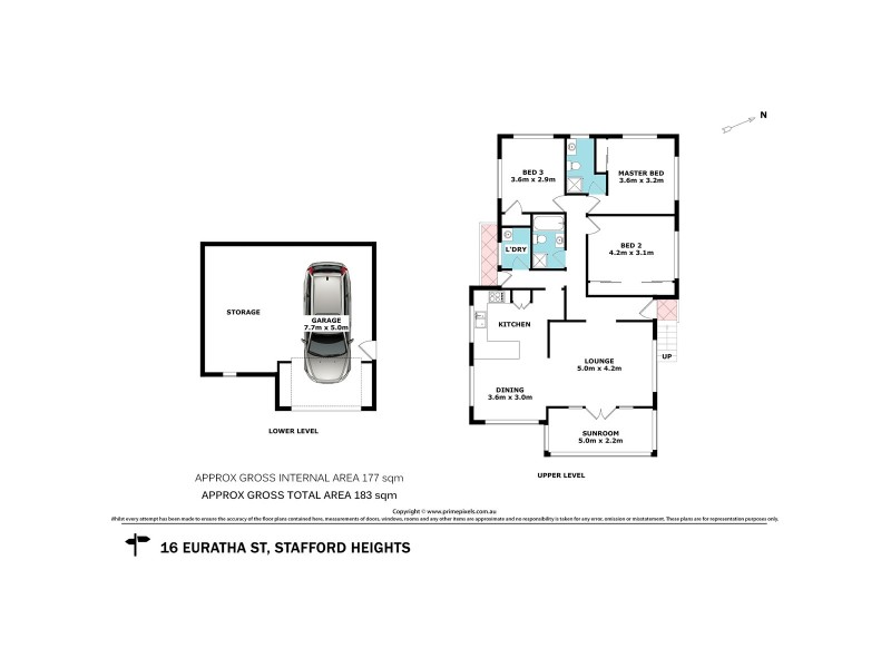 16 Euratha Street, Stafford Heights QLD 4053 Floorplan