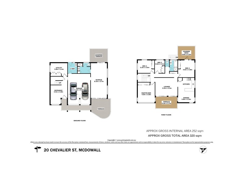 20 Chevalier Street, Mcdowall QLD 4053 Floorplan