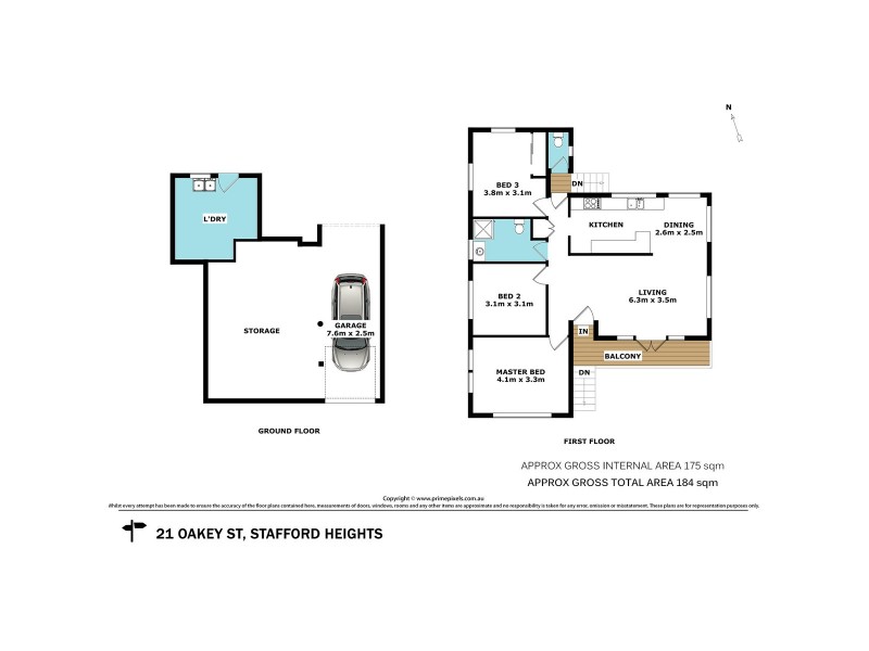 21 Oakey Street, Stafford Heights QLD 4053 Floorplan