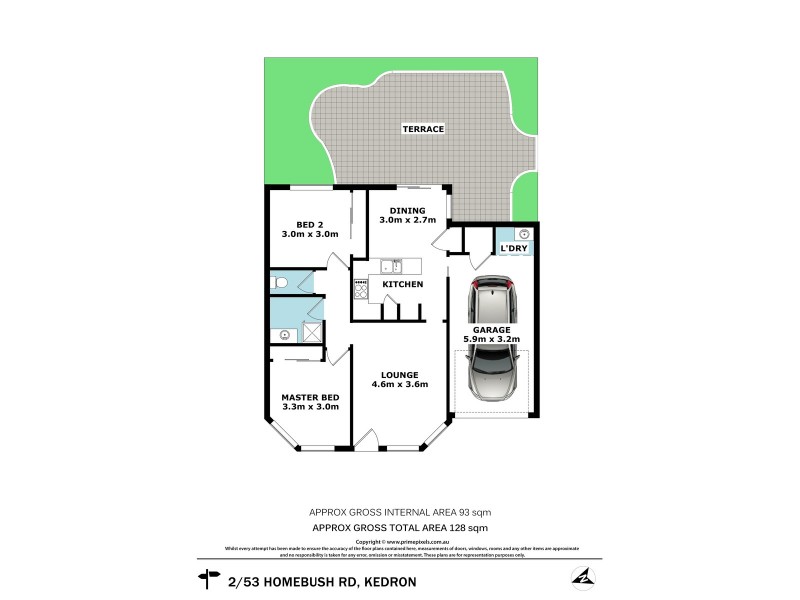2/53 Homebush Road, Kedron QLD 4031 Floorplan