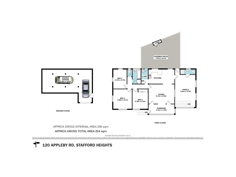 1 Redwood Street, Stafford Heights QLD 4053 Floorplan