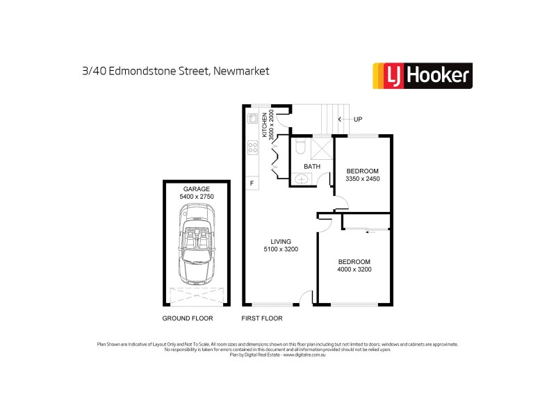 3/40 Edmondstone Street, Newmarket QLD 4051 Floorplan