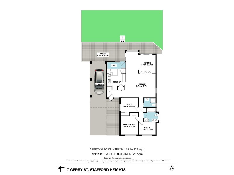 7 Gerry Street, Stafford Heights QLD 4053 Floorplan