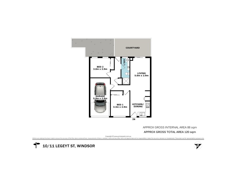 10/11 Legeyt Street, Windsor QLD 4030 Floorplan