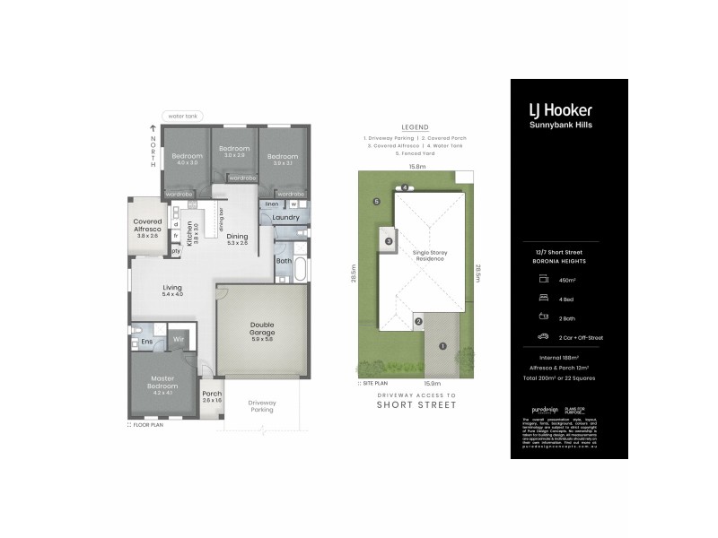12/7 Short Street, Boronia Heights QLD 4124 Floorplan
