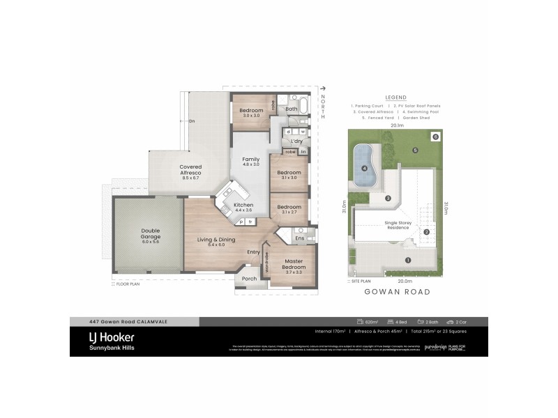 447 Gowan Road, Calamvale QLD 4116 Floorplan