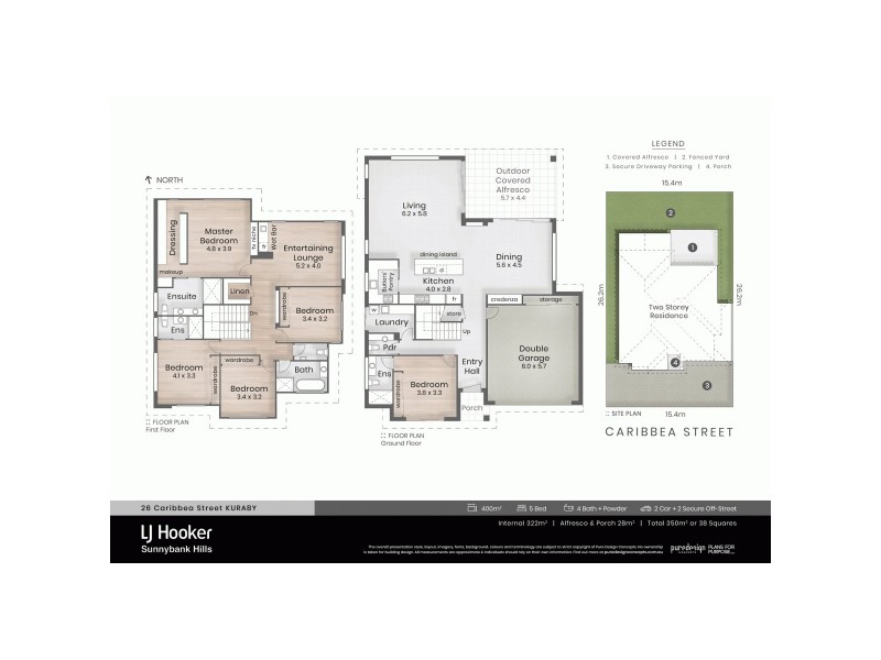 26 Caribbea Street, Kuraby QLD 4112 Floorplan