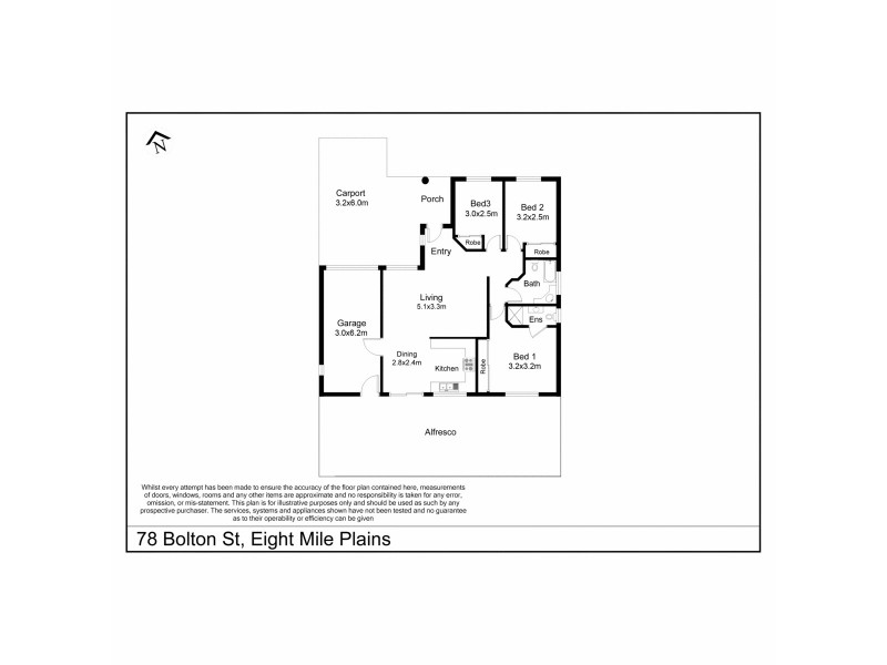 78 Bolton Street, Eight Mile Plains QLD 4113 Floorplan