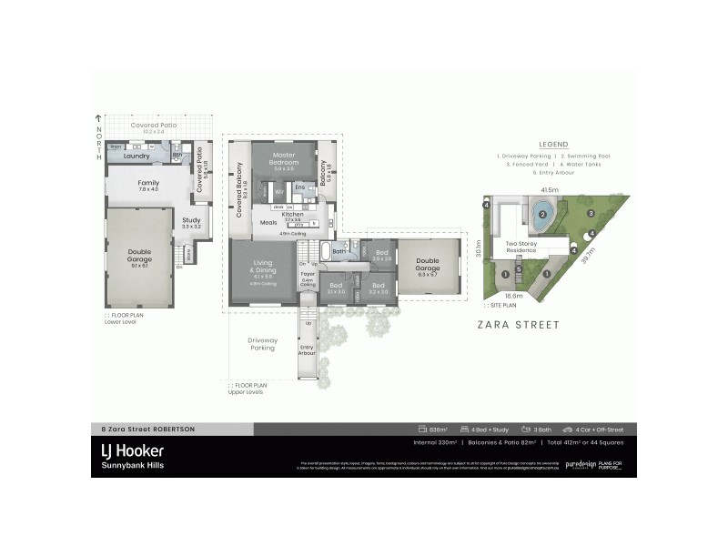 8 Zara Street, Robertson QLD 4109 Floorplan