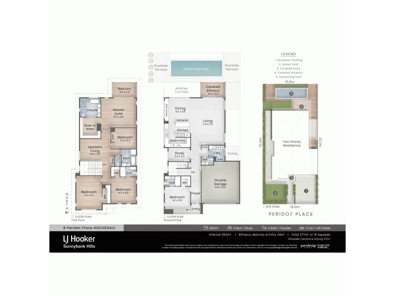 8 Peridot Place, Rochedale QLD 4123 Floorplan