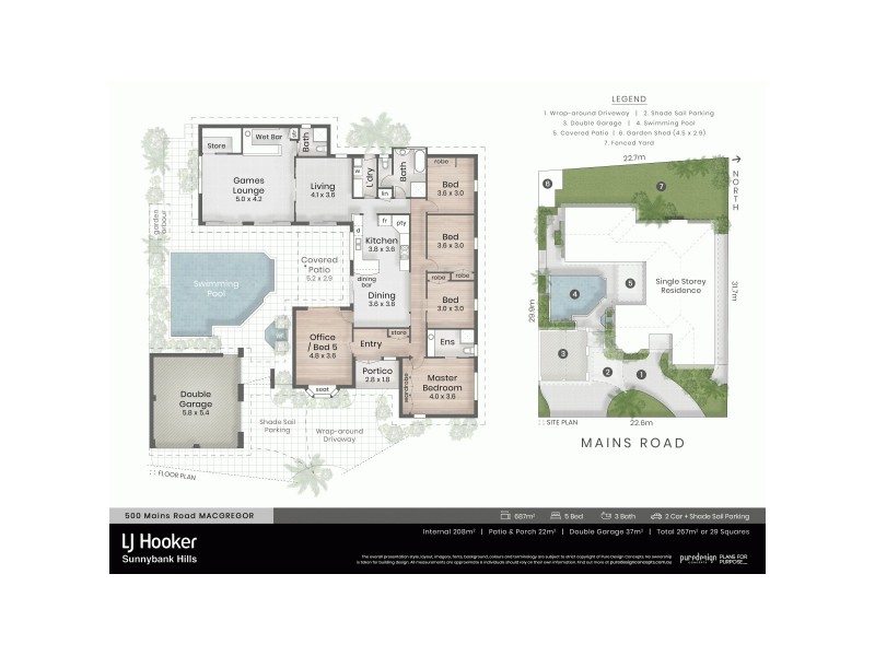 500 Mains Road, Macgregor QLD 4109 Floorplan