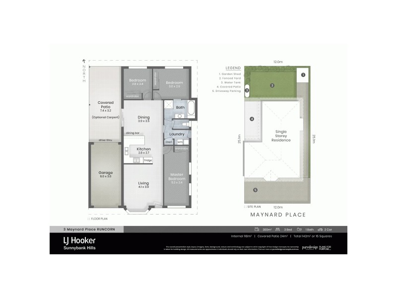 3 Maynard Place, Runcorn QLD 4113 Floorplan