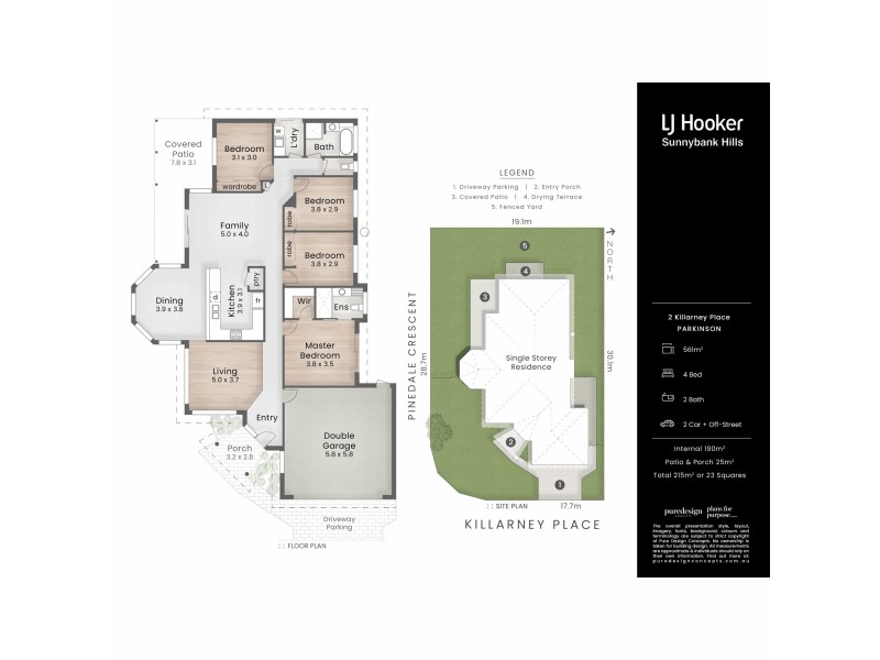 2 Killarney Place, Parkinson QLD 4115 Floorplan