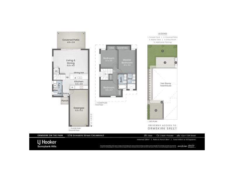 7/78 Ormskirk Street, Calamvale QLD 4116 Floorplan