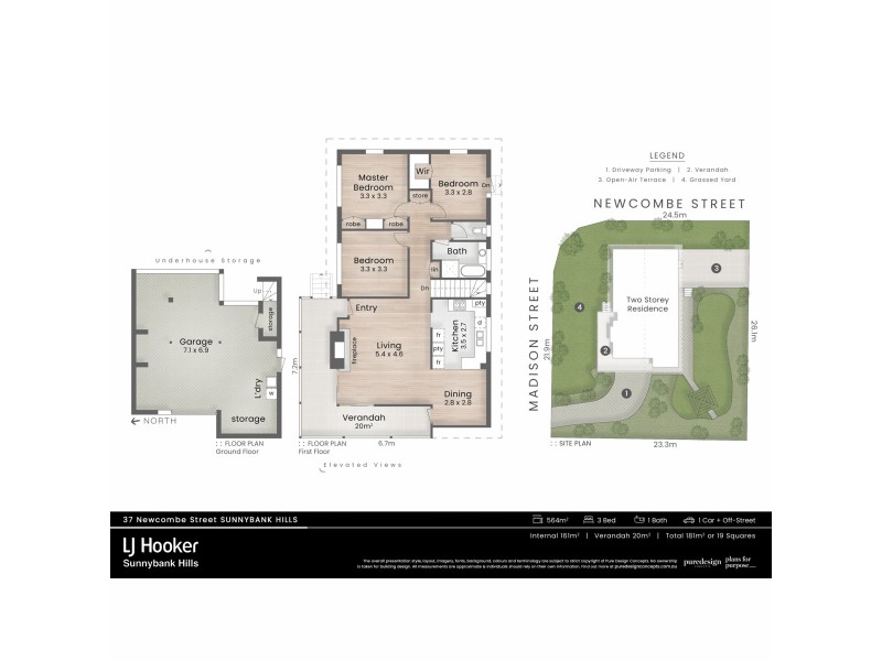37 Newcombe Street, Sunnybank Hills QLD 4109 Floorplan