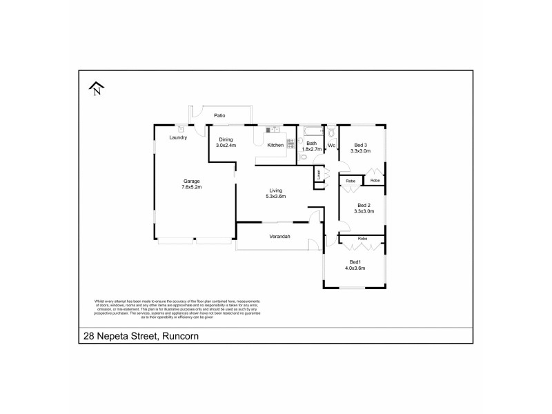 28 Nepeta Street, Runcorn QLD 4113 Floorplan