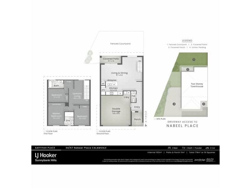 34/57 Nabeel Place, Calamvale QLD 4116 Floorplan