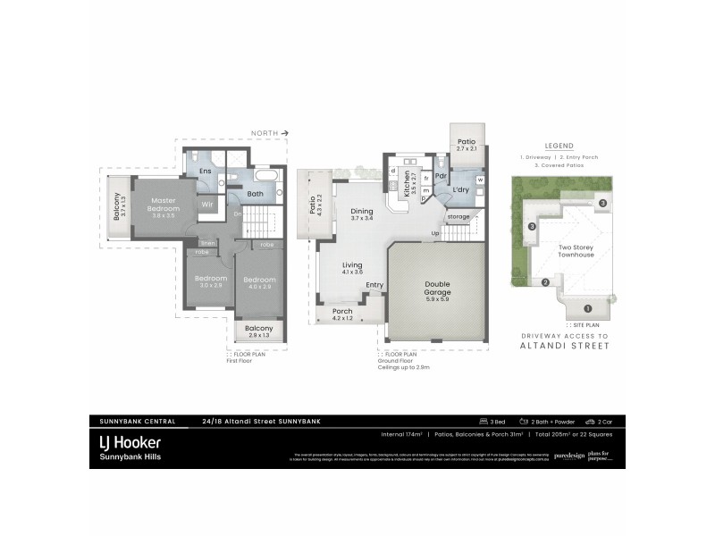 24/18 Altandi Street, Sunnybank QLD 4109 Floorplan