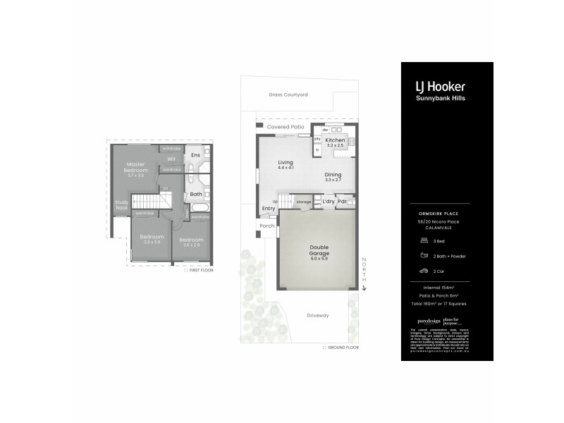 56/20 Nicoro Place, Calamvale QLD 4116 Floorplan