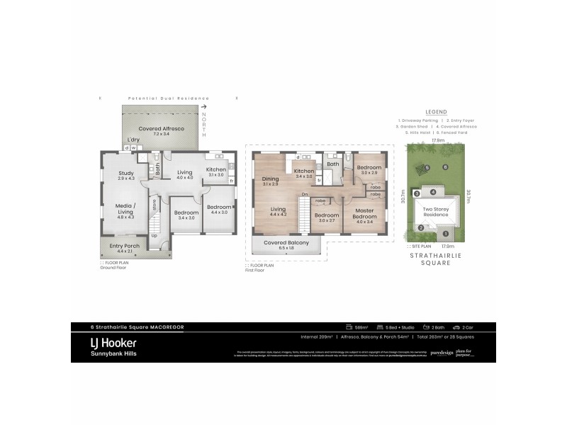 6 Strathairlie Square, Macgregor QLD 4109 Floorplan