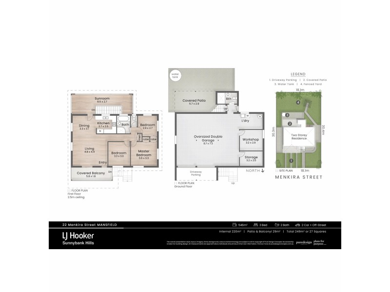 22 Menkira Street, Mansfield QLD 4122 Floorplan