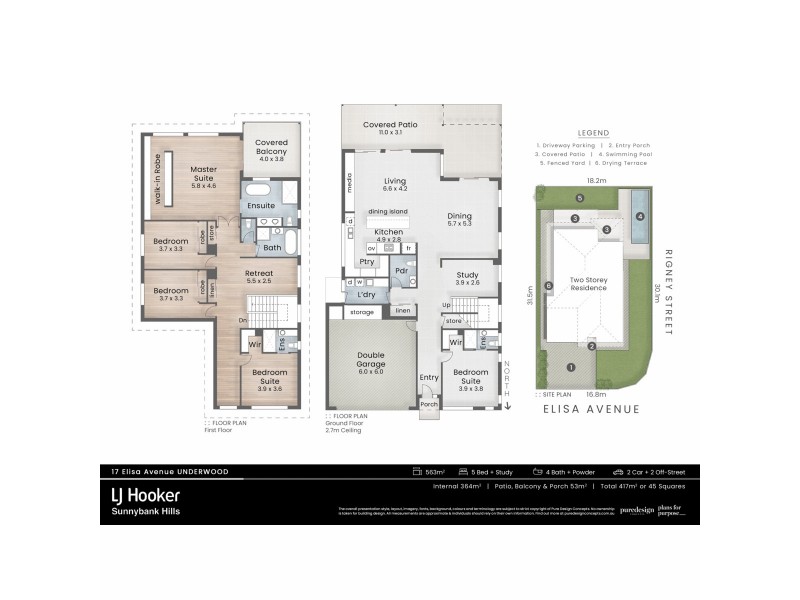 17 Elisa Avenue, Underwood QLD 4119 Floorplan