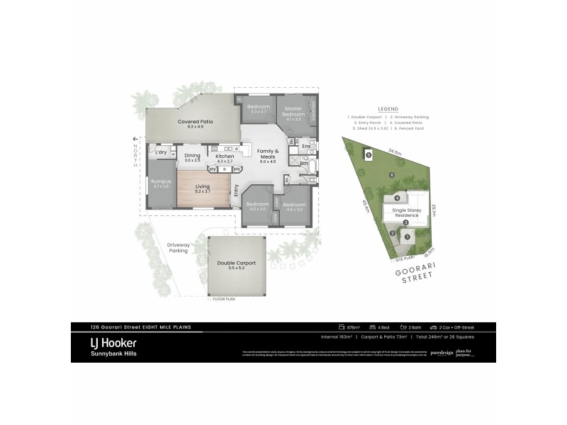 126 Goorari Street, Eight Mile Plains QLD 4113 Floorplan