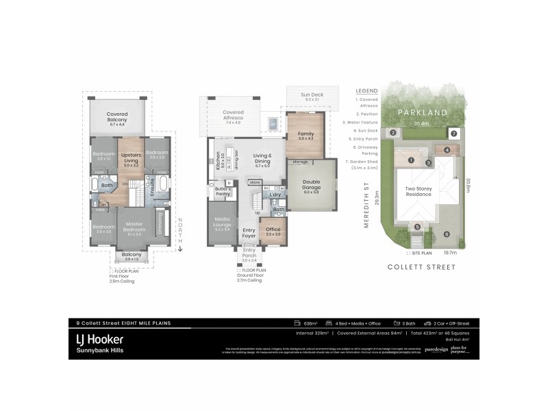 9 Collett Street, Eight Mile Plains QLD 4113 Floorplan