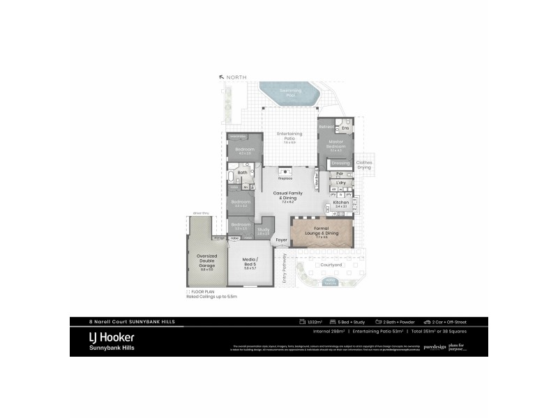 8 Narell Court, Sunnybank Hills QLD 4109 Floorplan