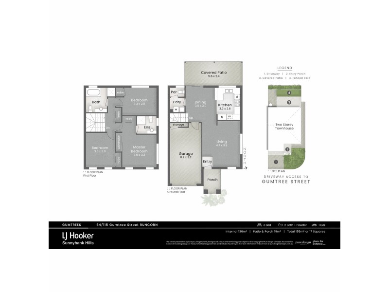 54/115 Gumtree Street, Runcorn QLD 4113 Floorplan