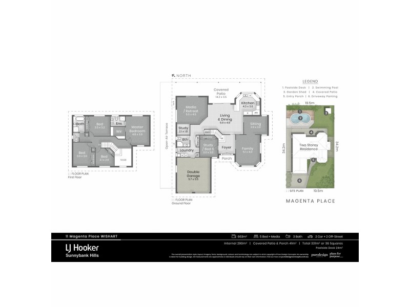 11 Magenta Place, Wishart QLD 4122 Floorplan